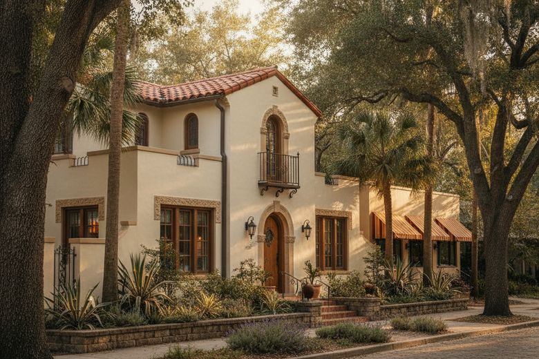 1920s bungalow on a tree-lined College Park Orlando street